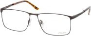Jaguar 3125 Korrektionsbrille, Vollrand, Rechteckig, Metall, grau, Herren - Bild 1