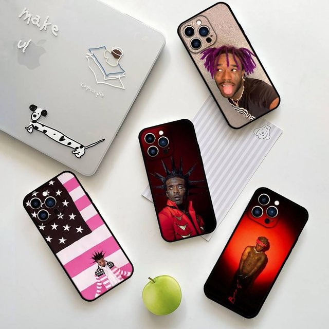 Handyhülle Lil Uzi Vert Design für Apple iPhone 15, 14, 13, 12, 11 Pro Max Plus Mini in Multicolour - Bild 1