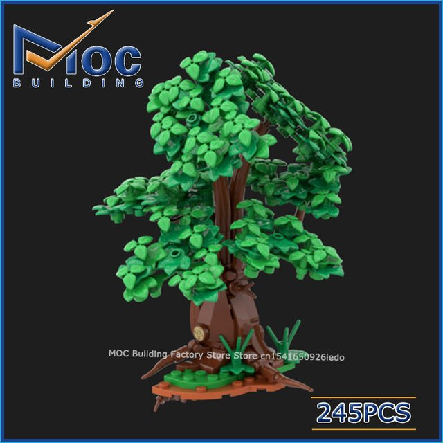 MOCBUILDING Klassische Film Szene Üppiger Baum, Bausteine, Erweiterung, ab 18 Jahren - Bild 1