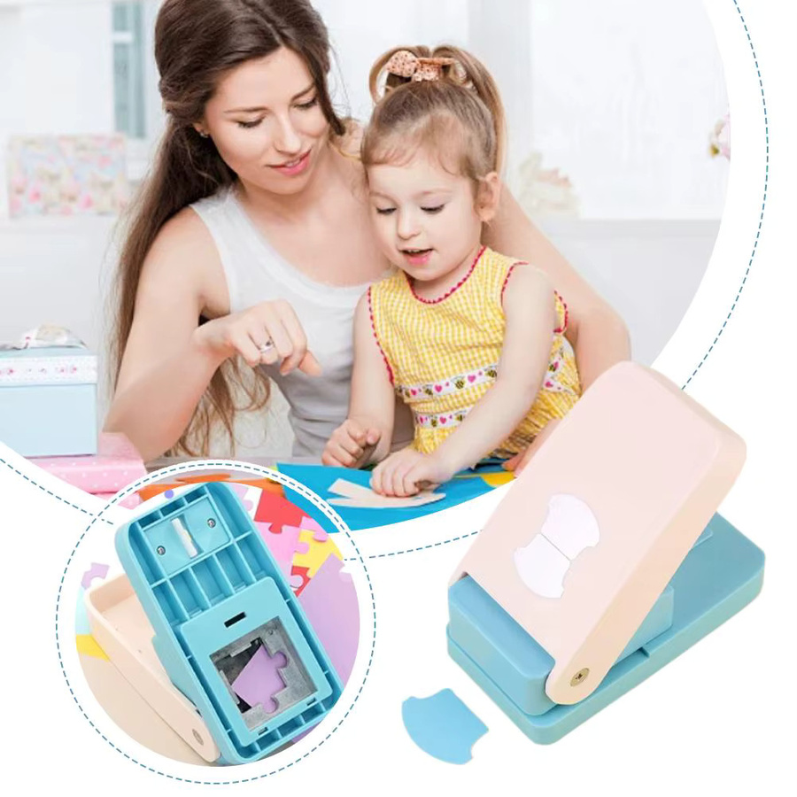 Handkurbel-Präge-Pressmaschine aus Kunststoff für DIY-Blumenpressen, Grußkarten und Bastelarbeiten, Multicolor - Bild 2