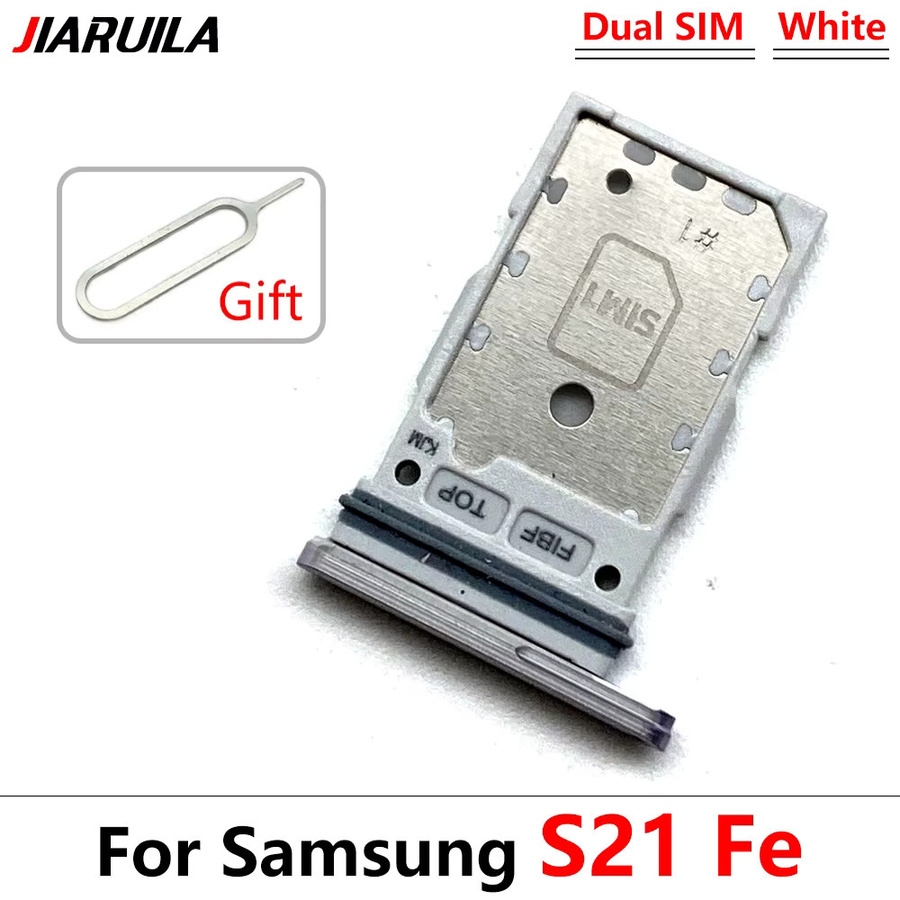 Samsung Dual-Card SIM Tray Halter für S21 FE, S21 Ultra und S21 Plus in Pink - Bild 2
