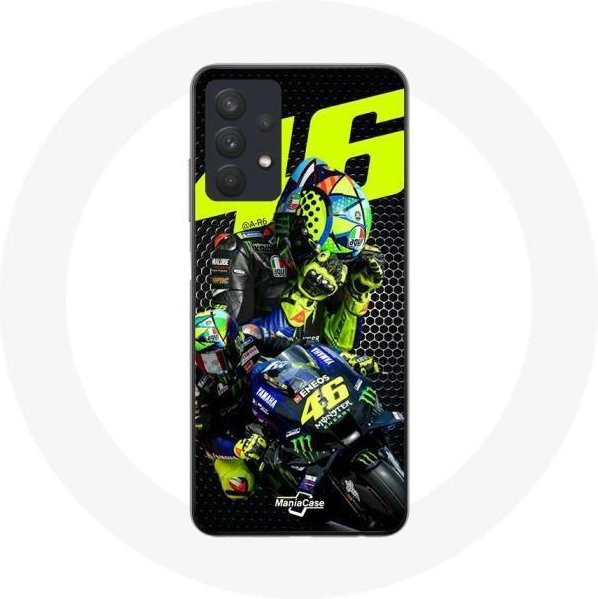 Flexible Handyhülle Valentino Rossi für Samsung Galaxy A32 5G in Multicolour - Bild 1