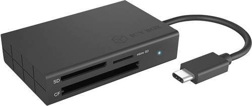 ICY BOX Externer Speicherkartenleser USB-C Anthrazit IB-CR401-C3 - Bild 1