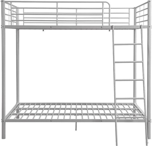 Etagenbett Gemini von Vente-unique in Silber, Metall, B/T/H: 140 x 190 x 199 cm - Bild 1