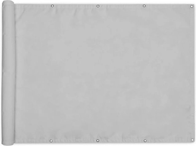 Sol Royal Balkon Sichtschutz SolVision PB2 aus Polyester, Grau, Breite: 100 cm, Länge: 500 cm - Bild 1