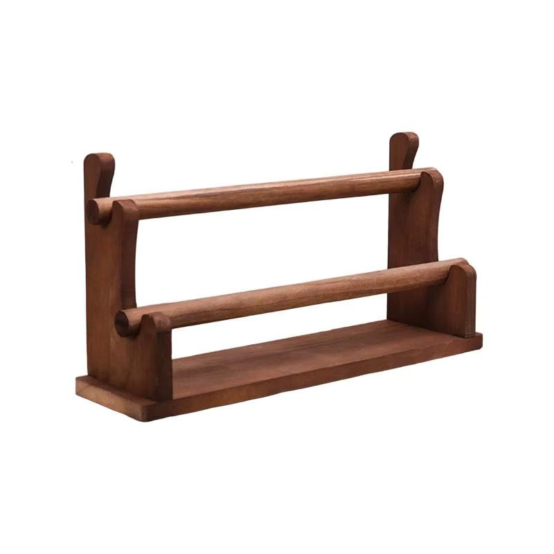 Phenovo Armbandhalter aus Holz in geometrischem Design als Schmuckaufbewahrung und Halskettenständer - Bild 5