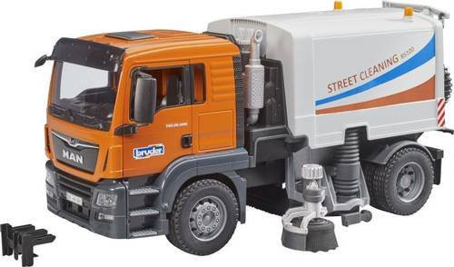 Bruder MAN TGS LKW Straßenreinigung Modellfahrzeug - Bild 1