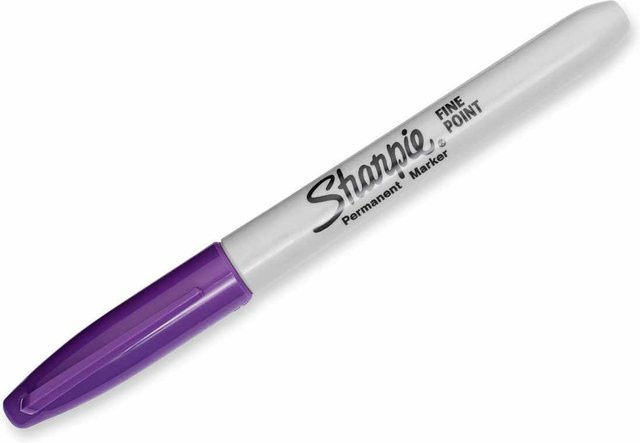 Sharpie Permanentmarker Fine mit 0,9 mm Spitze in Violett - Bild 1