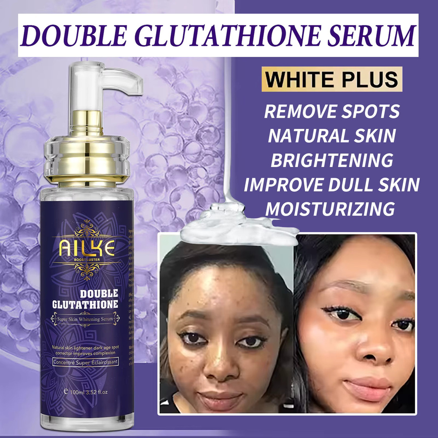 AILKE Glutathion 5-in-1 Hautpflegeset für Damen, mit Lotion, Serum, Creme und Seife - Bild 4