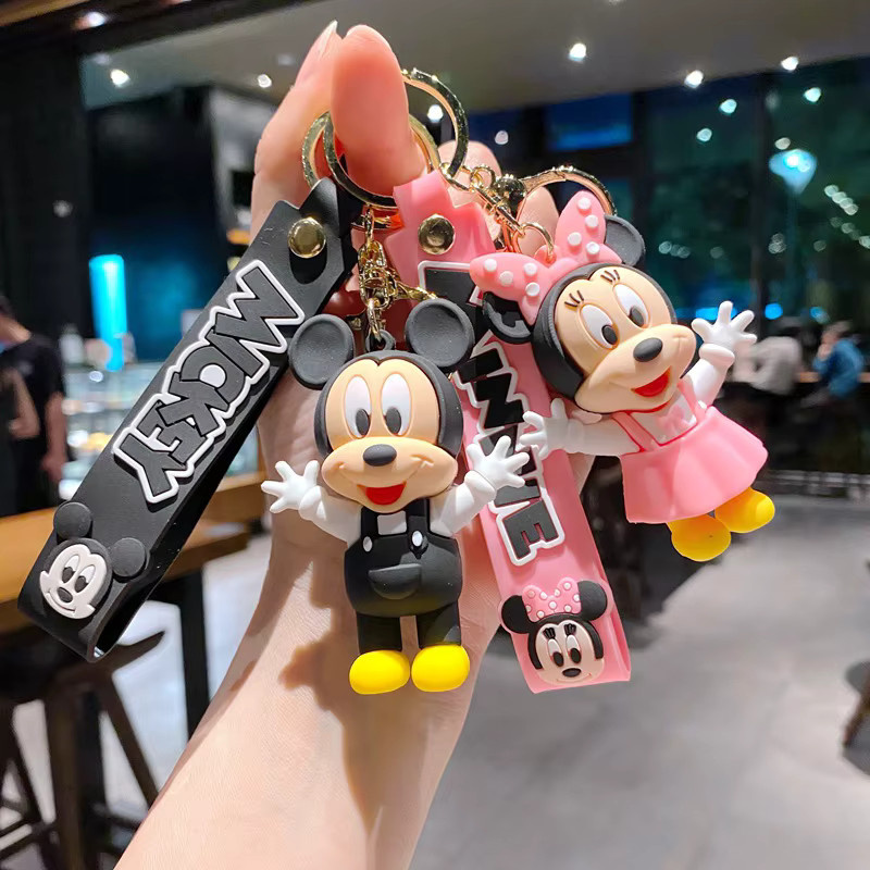 Disney Schlüsselring, Mickey, Stich, Minnie, Unisex - Bild 2