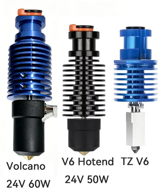 E3D V6 Volcano Hotend Keramik-Heizkern für Voron 2.4, Prusa MK3S und Ender 3, 24V, 50W-60W - Bild 1