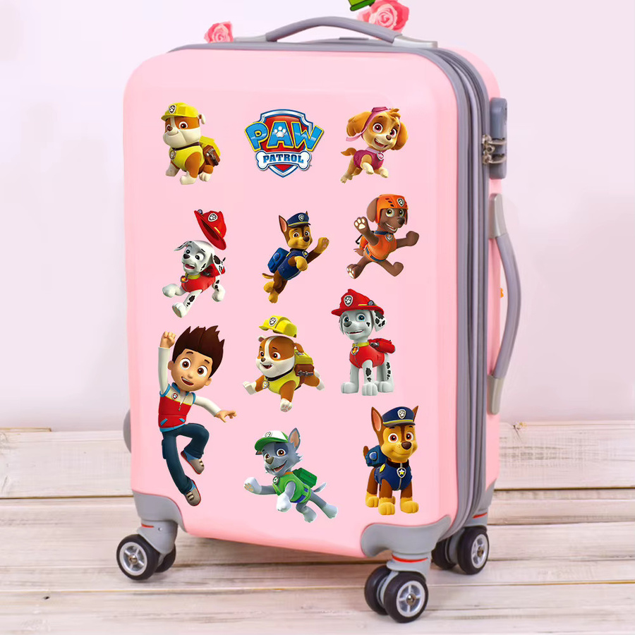 Cartoon 3D Pfoten-Wandaufkleber für Kinderzimmer in Pink aus PVC - Bild 1
