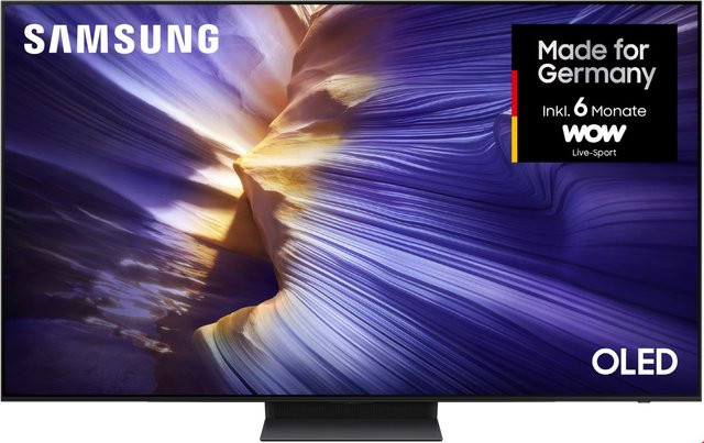 Samsung GQ65S93FAT OLED Vision AI Smart TV 65 Zoll 163 cm 4K Ultra HD 144 Hz Schwarz - Bild 1