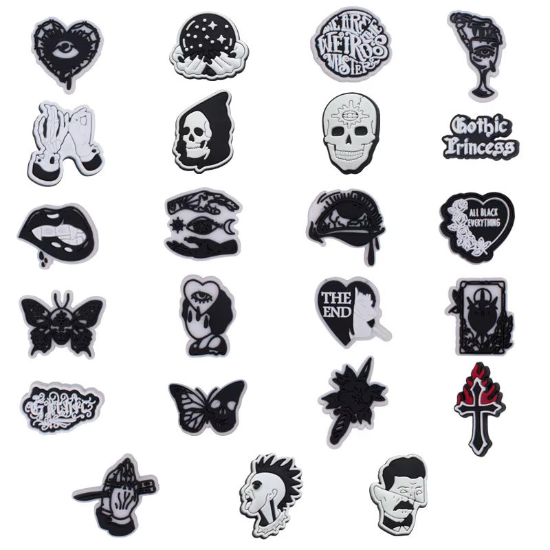 Gothic-Cartoon-Serie Schuh-Charms, Kinder - Bild 4