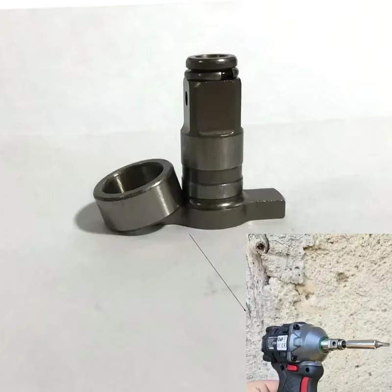 Parkside Schlagschrauber-Spindel-Achse 1/2 Zoll mit Hülse als Ersatzteil und Umrüstsatz für Schraubendreher B3 C3 D3 in Silber - Bild 6