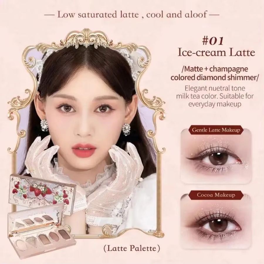 Flowerknows Make-up-Set Ice-cream Latte, Schimmernde Komplettbox - Bild 2