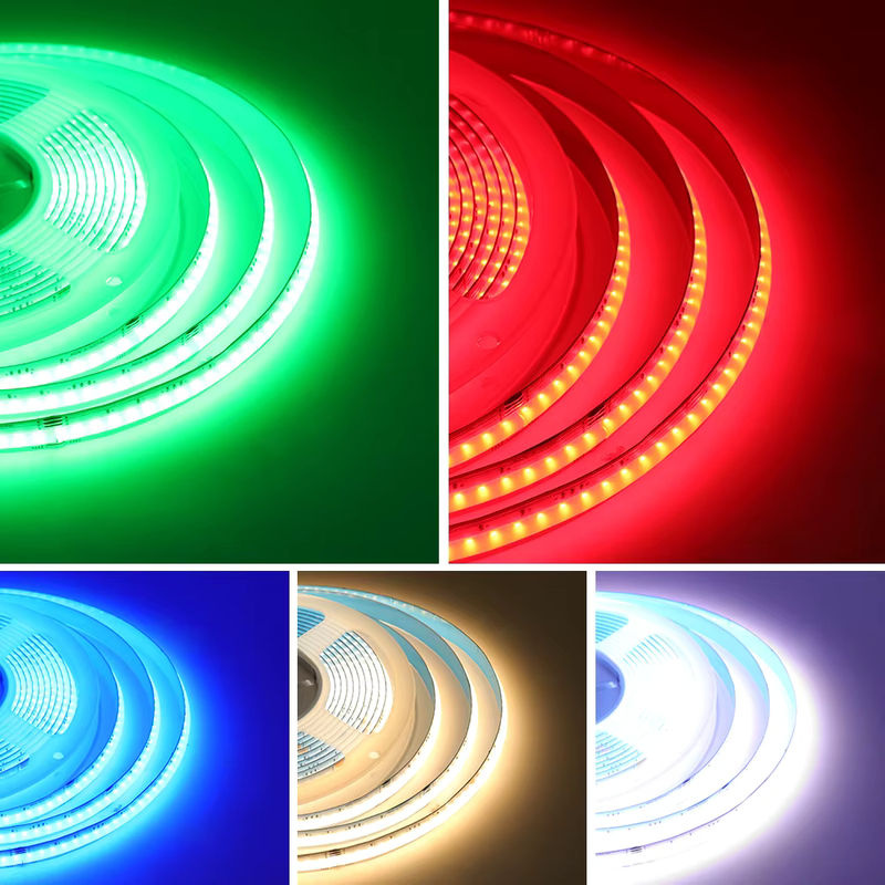 HEGEHE RGBCCT COB LED Streifen dimmbar 24V multicolor linear Lichtband - Bild 2