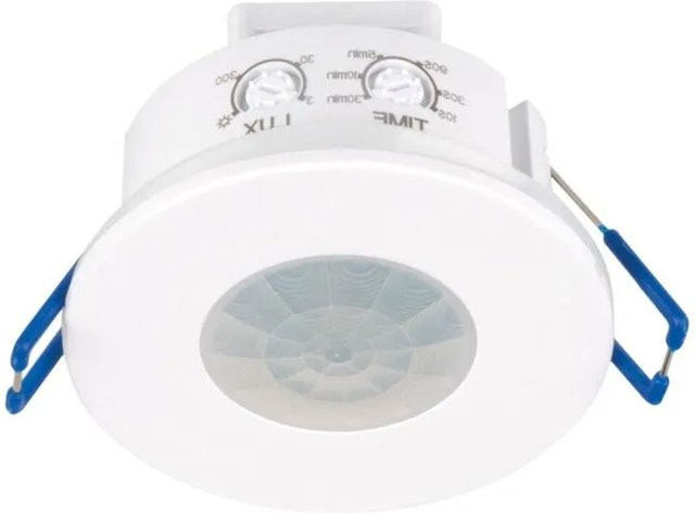 Kanlux Bewegungsmelder Pir Merge Weiß IP65 Einbau-Bewegungsmelder 37370 - Bild 1
