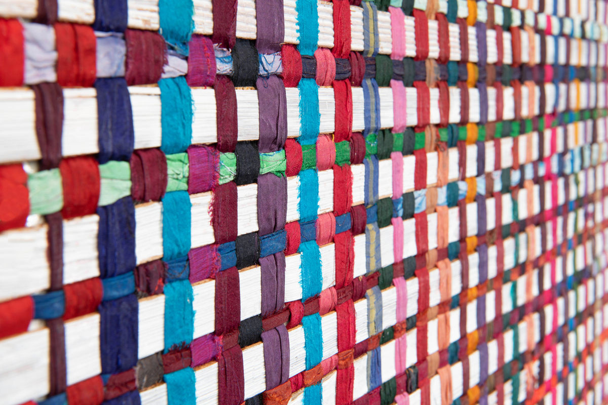 Omexco Tapete Extravaganza AT62 in Multicolour mit abstraktem geometrischem Design aus Vlies - Bild 3