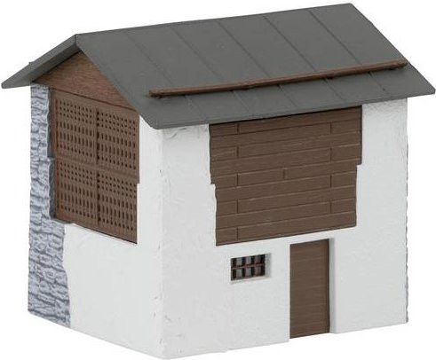 Faller H0 Heustadel Graubünden Viehstall Modellbau Set 130634 - Bild 1