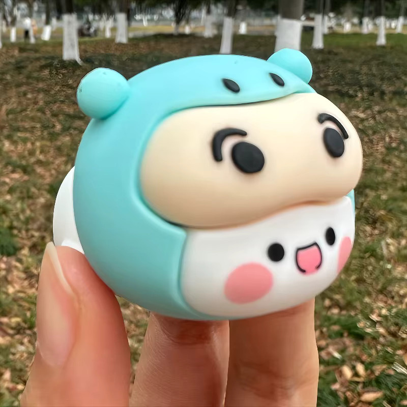 SHINEHENG Kawaii Bubu Dudu ACG Spielzeugfigur, Panda Bär Figur, Zubehör - Bild 2