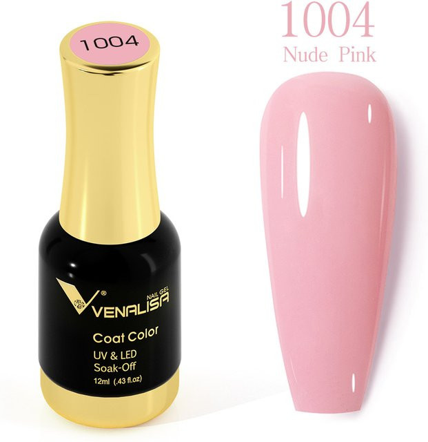 VENALISA Gel Nagellack, Nude Pink, Glänzend - Bild 1