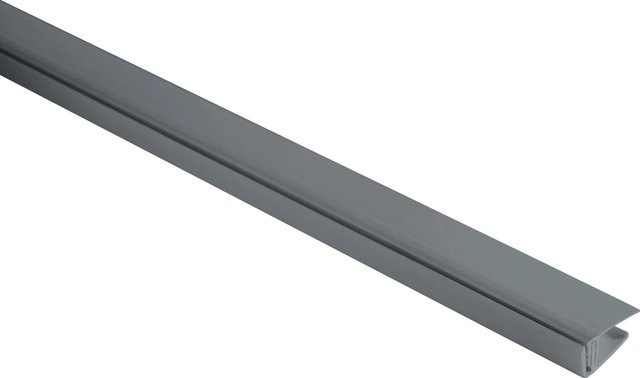 Grosfillex Abschlussprofil 5-8 mm klippbar in Cold Grey, Länge: 260 cm - Bild 1