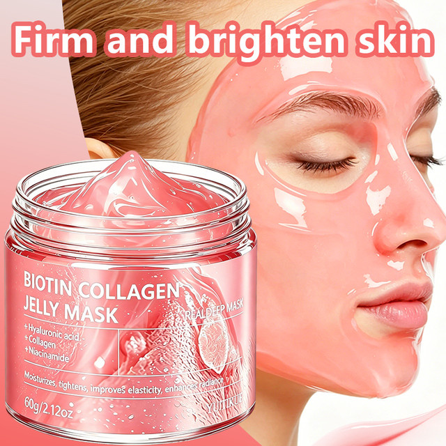 YUITIKUE Biotin Kollagen Gelmaske, 60g, Gesichtspflege - Bild 1
