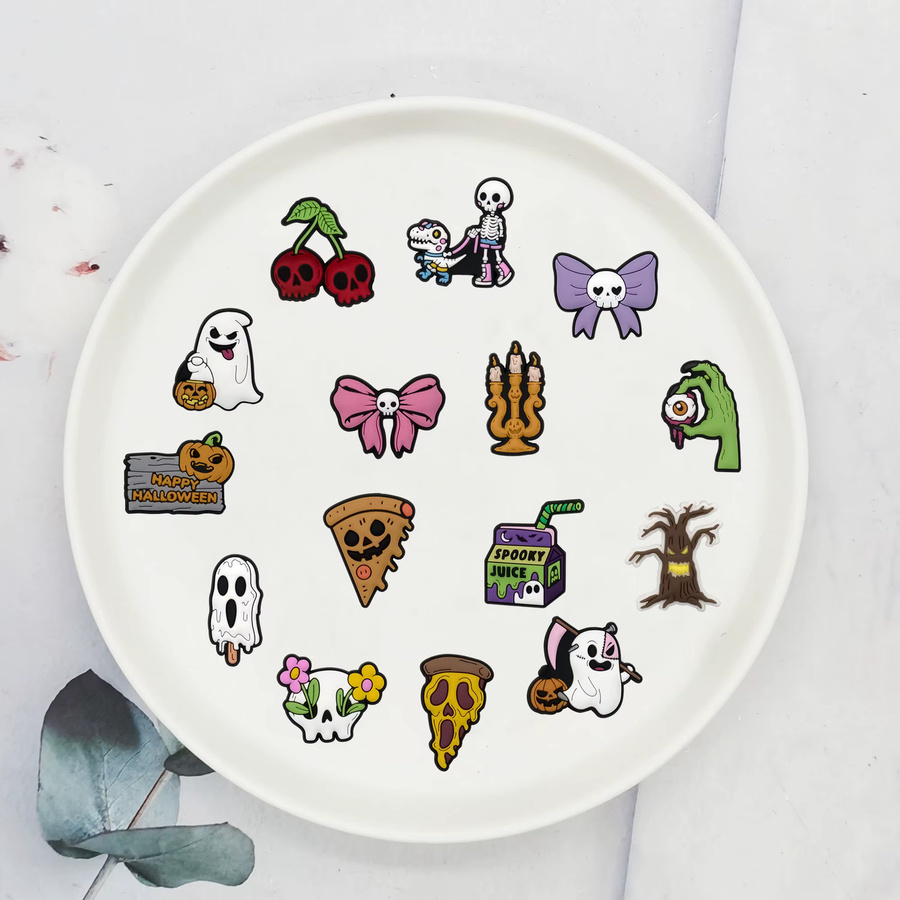Hot Toys Halloween Charms aus Kunststoff für Herbst und Halloween in Mehrfarbig - Bild 2