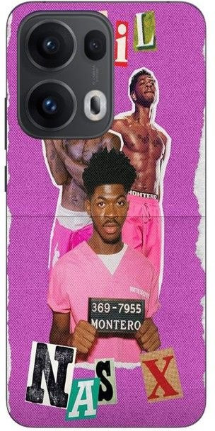 Maniacase Handyhülle für Oppo Reno 13 Pro 5G Lil Nas X Montero in Schwarz und Multicolour - Bild 1