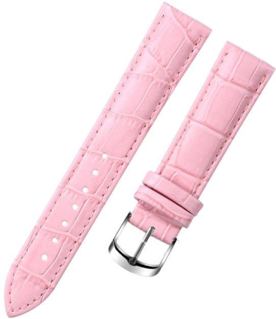 Uhrenarmband Leder, rosa, Damen - Bild 1