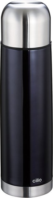 Isolierflasche cilio COLORE in Schwarz oder Blau mit 0,63 l - Bild 1