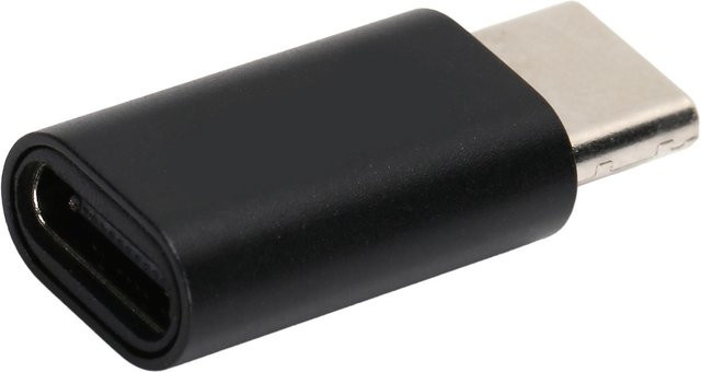 mfySpace USB C Verlängerungsadapter Typ C 3.1 Stecker auf Buchse in Schwarz mit Schnellladung und 10 Gbit/s Datenübertragung - Bild 1