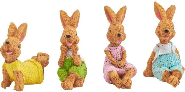 VBS Hase Richy aus Polyresin in Multicolor für Ostern und Frühjahr - Bild 1