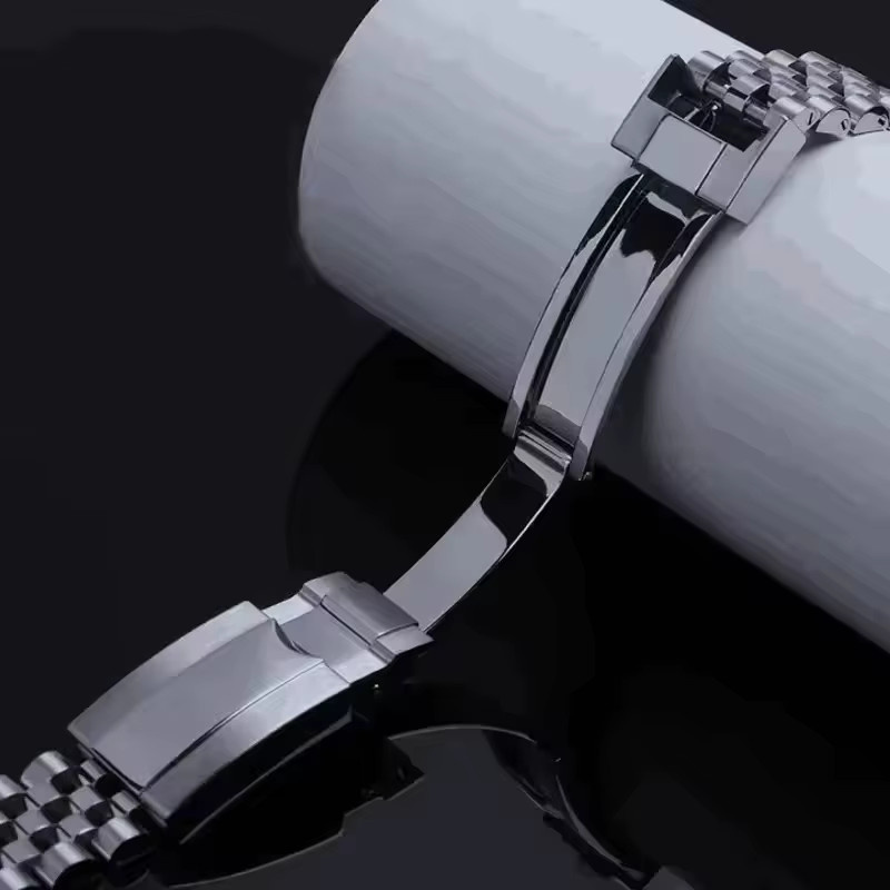 Uhrenarmband Edelstahl, Silber, Herren - Bild 2