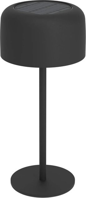 Eglo Solar LED Tischleuchte ROCCANOVA Schwarz mit Akku, Touchdimmer und IP44 Schutz für Garten und Terrasse - Bild 1