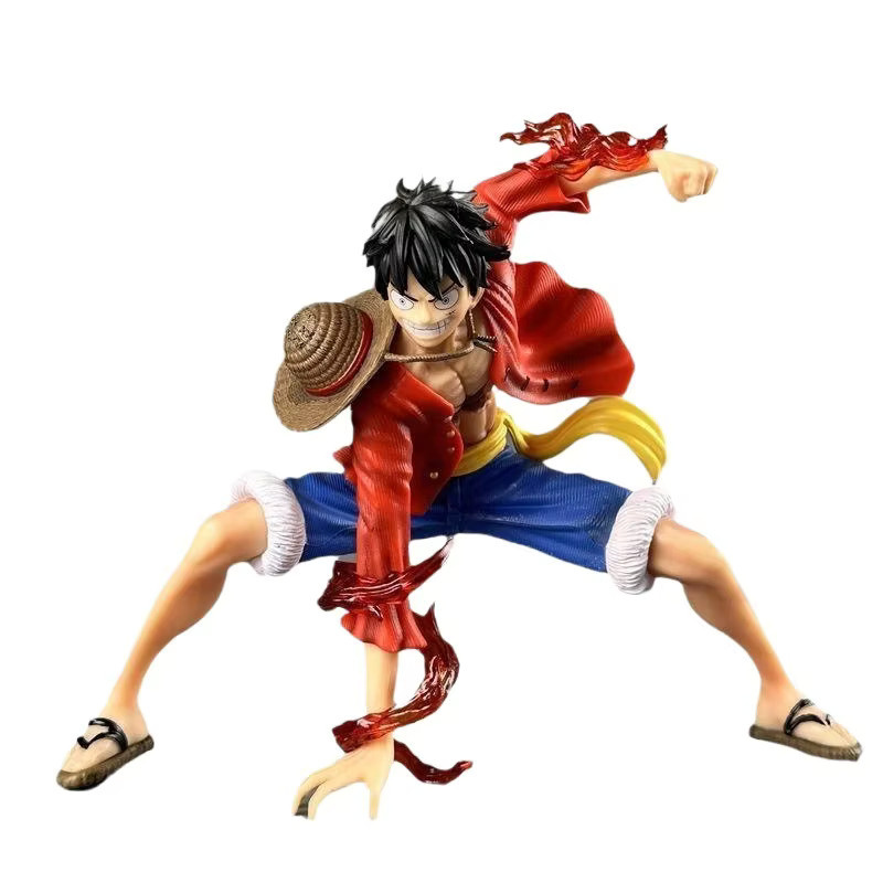Bandai One Piece Luffy Actionfiguren, PVC-Statue, Kunststoff - Bild 3