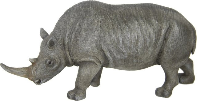 Deko-Figur Nashorn von Sunny Garden aus Polyresin, Höhe: 30 cm - Bild 1