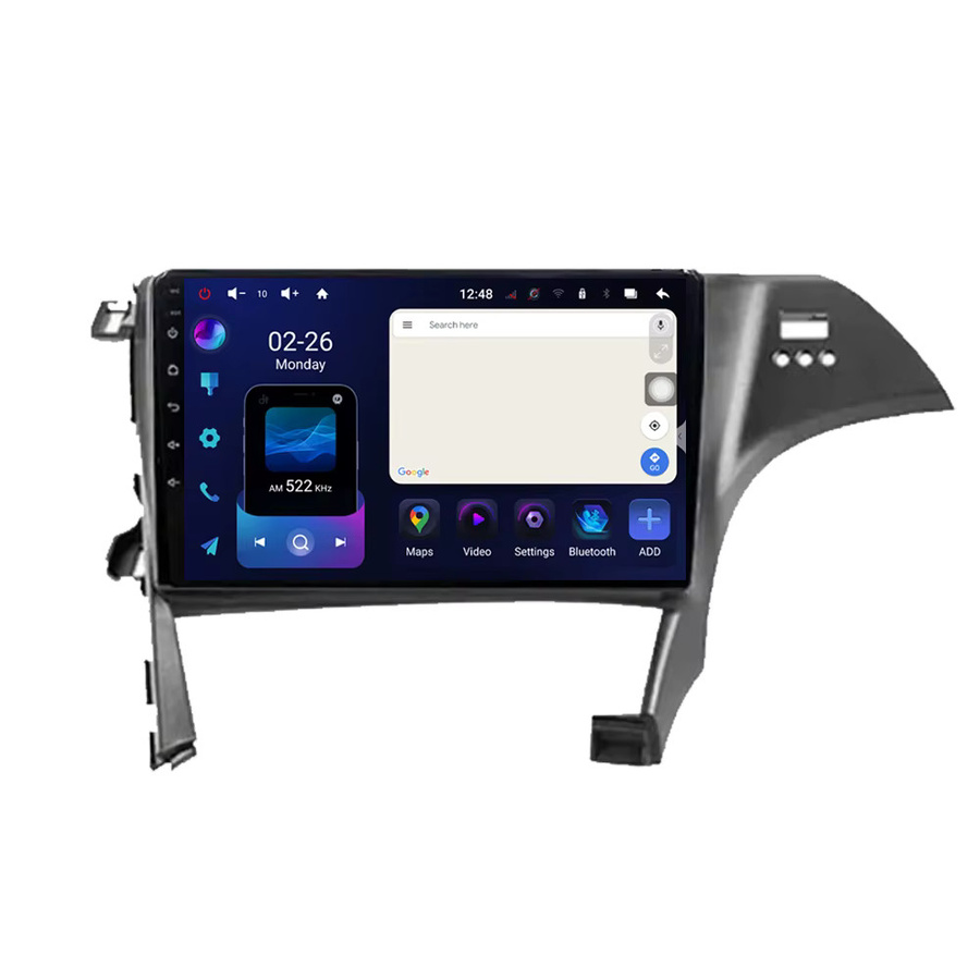 AutoNevee Android 16 Multimedia-Autoradio mit GPS und 5G Navigation für Toyota Prius 3 XW30 (2009 - 2015) Rechtslenker, Schwarz - Bild 6