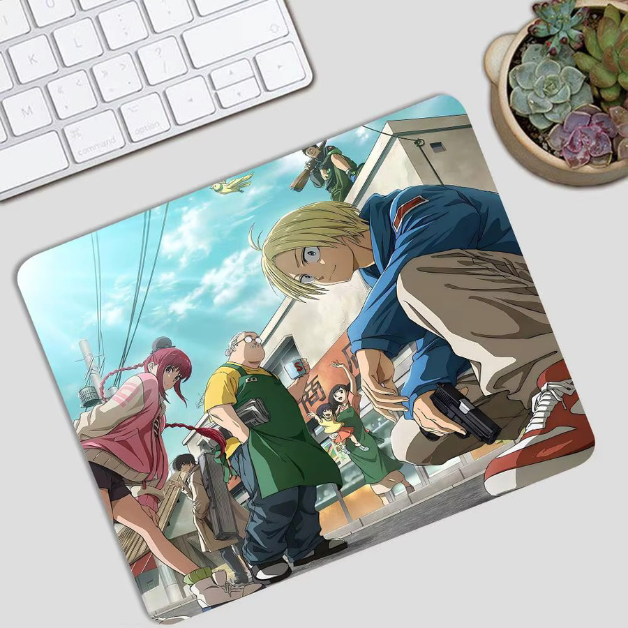 Japanisches Anime-Mauspad SAKAMOTO DAYS in Multicolour als kreative Schreibtischunterlage und Spiel-Mauspad - Bild 6