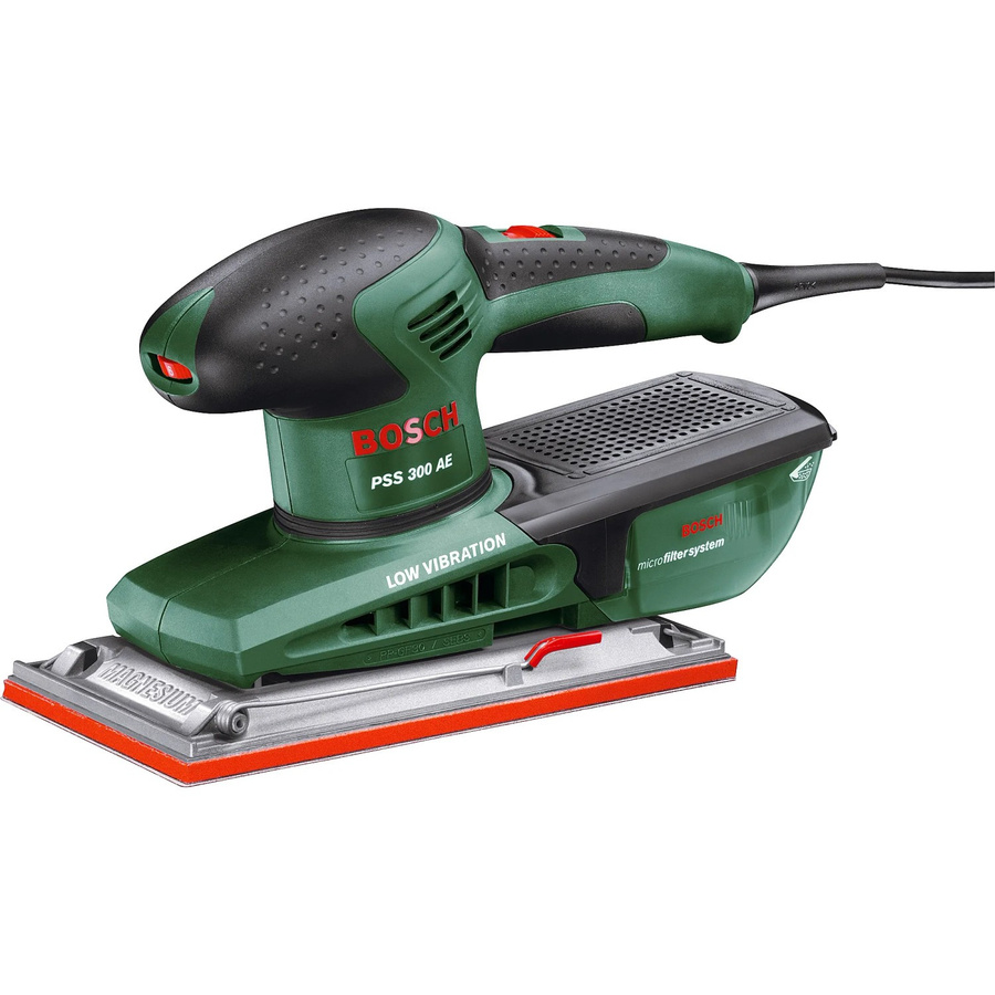 Bosch Schwingschleifer PSS 300 AE in Grün mit 250W Leistung - Bild 2