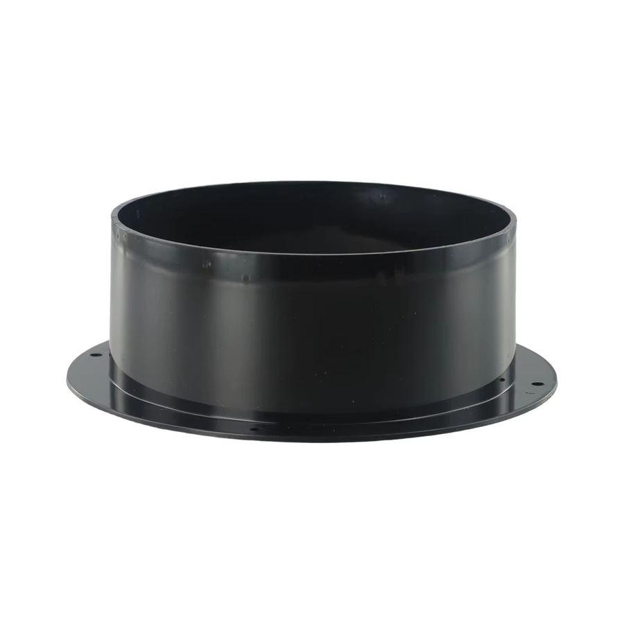 VIBRATITE Gerader Rohr-Flanschverbinder in Schwarz für Lüftungskanäle und Auspuffrohre - Bild 2