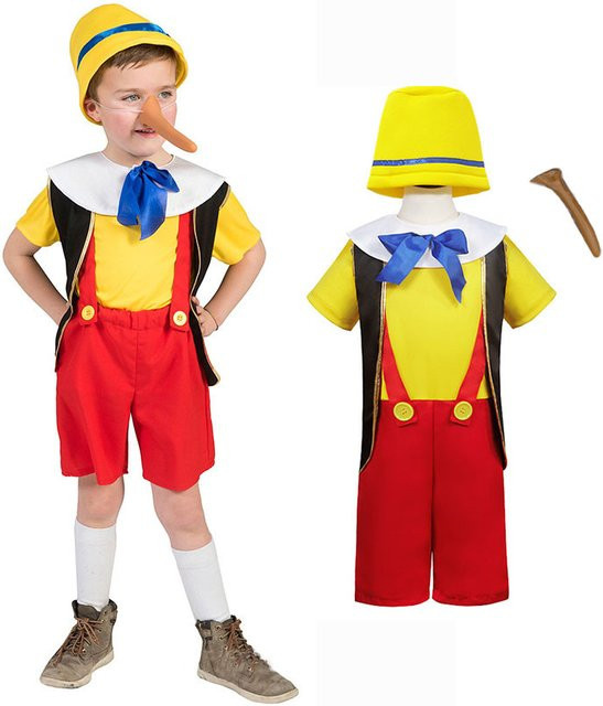 Umorden Puppet Pinocchio-Kostüm, Jungen, ab 3 Jahre - Bild 1
