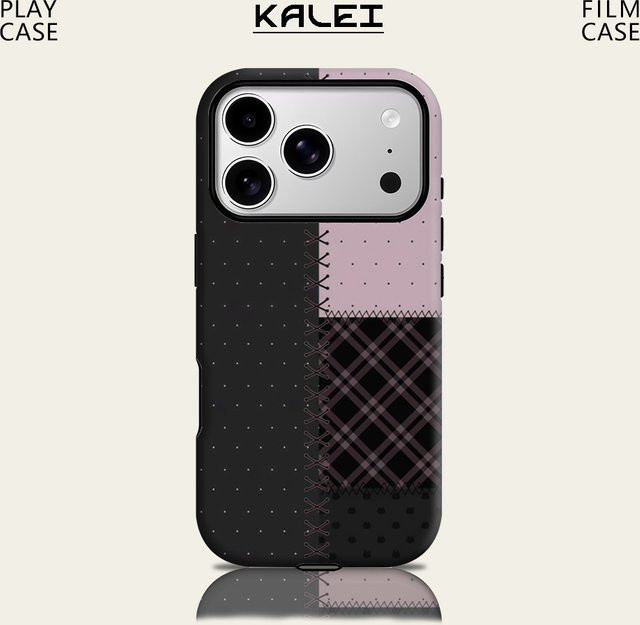 Patch Dot Magnetische Handyhülle für iPhone 17 16 15 14 13 Pro Max Plus Single oder Double-Layer Tough Case - Bild 1