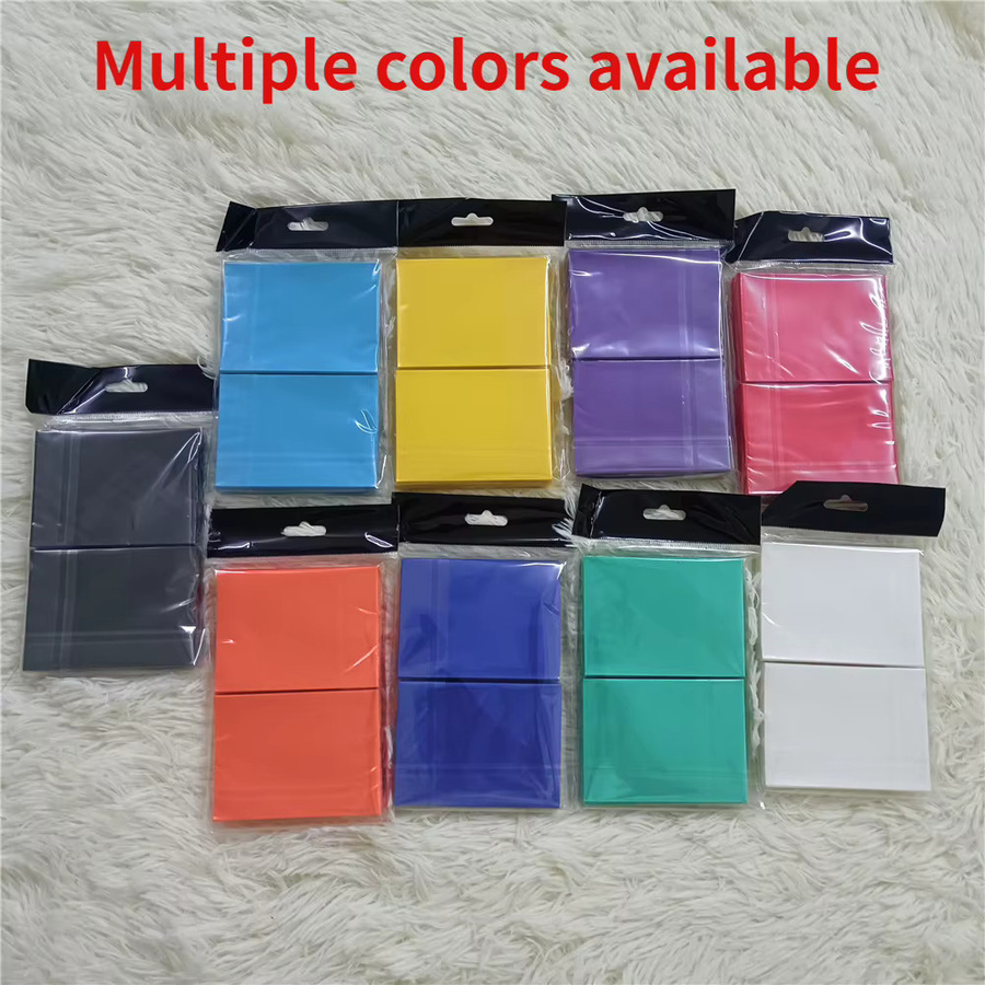 RyshePro Kartenhüllen, Matte Bunte, 100-teiliges Set - Bild 3