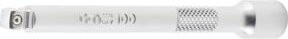 BGS Kipp-Verlängerung 6,3 mm (1/4 Zoll) in Silber, Länge: 100 mm - Bild 1