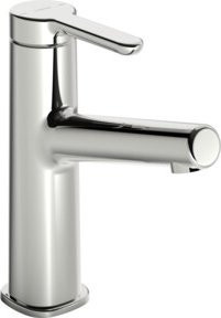 Hansa Waschtisch-Einhebelmischer Hansadesign Style in Chrom mit einem Auslauf von 12,8 cm - Bild 1