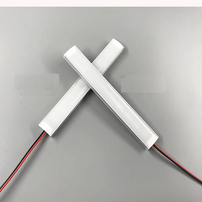 10er Set JOYPINJ LED-Schrankbeleuchtung als starres Balkenrohr mit SMD-Technik, transparent, für Schrank- und TV-Hintergrundbeleuchtung - Bild 2
