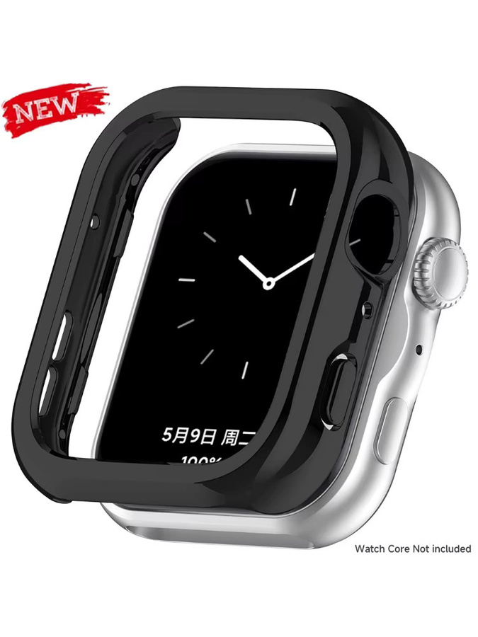 CAOWTAN Uhrenzubehör Hohlraumgehäuse für HUAWEI Watch Fit 5, Schwarz, Kunststoff, Unisex - Bild 3