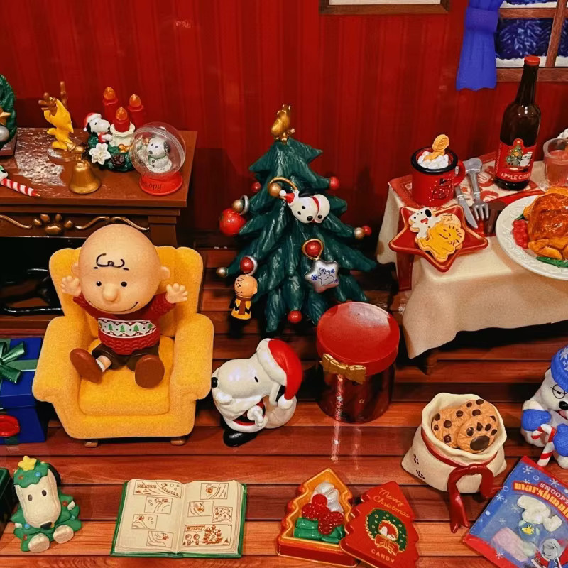 Re-Ment Snoopy's Heiligabend Weihnachtsbaum, Figuren, Disney - Bild 2